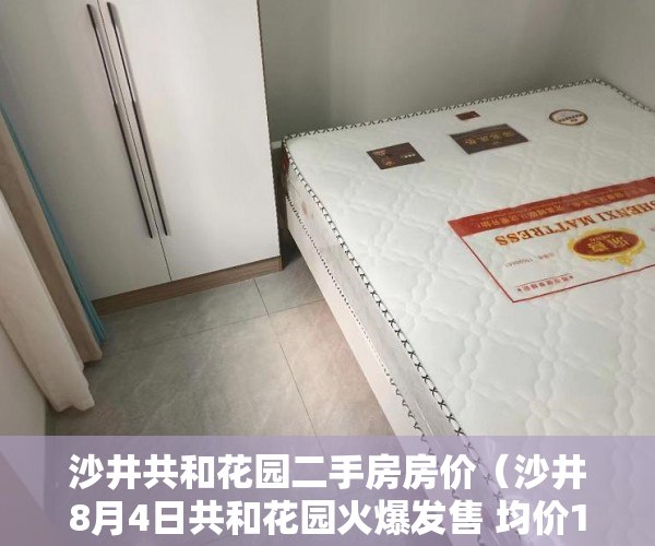 沙井共和花园二手房房价（沙井8月4日共和花园火爆发售 均价10800）以后小产权房怎么处理，