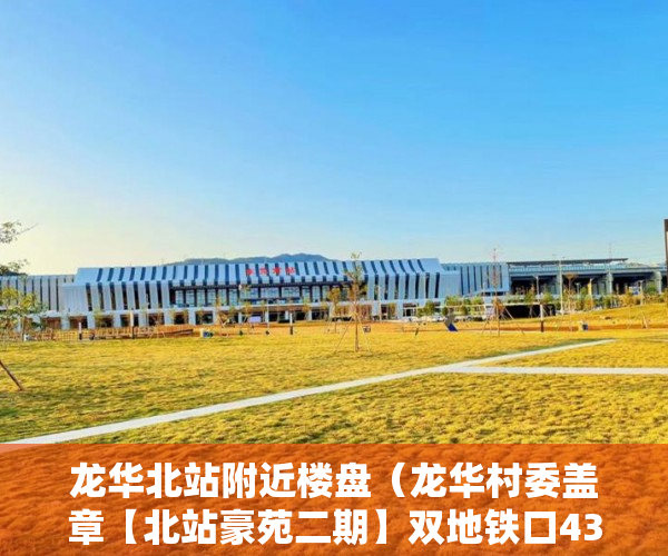 龙华北站附近楼盘（龙华村委盖章【北站豪苑二期】双地铁口438万元套起 ）小产权买了多久可以卖，