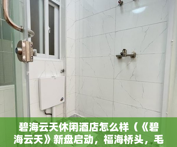 碧海云天休闲酒店怎么样（《碧海云天》新盘启动，福海桥头，毛坯啊！ ）小产权房子多久收楼，