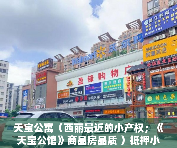 天宝公寓（西丽最近的小产权；《天宝公馆》商品房品质 ）抵押小产权车库怎么出售，
