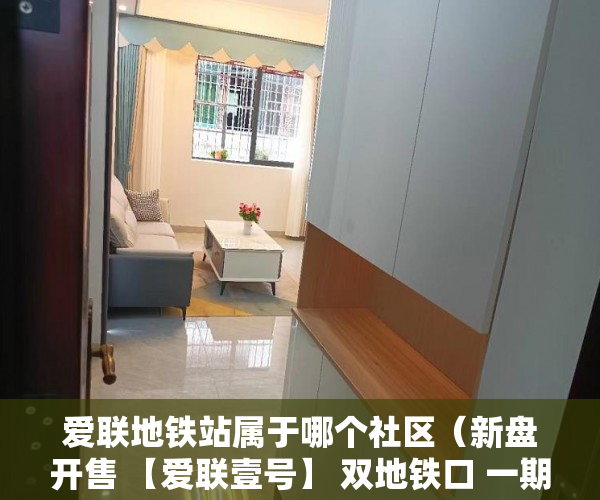 爱联地铁站属于哪个社区（新盘开售 【爱联壹号】 双地铁口 一期己建好，二期己拆 ）深圳小产权多久可以卖，