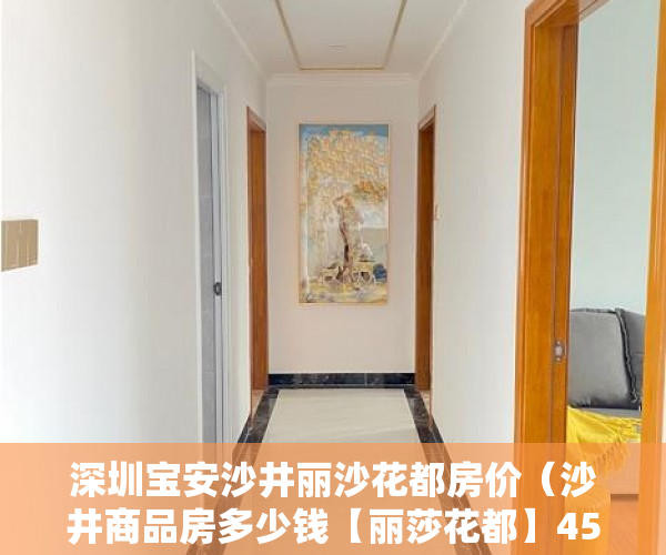 深圳宝安沙井丽沙花都房价（沙井商品房多少钱【丽莎花都】45000一平方均价在售 ）深圳小产权房转正后多久可以买，