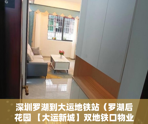 深圳罗湖到大运地铁站（罗湖后花园 【大运新城】双地铁口物业程盛开盘 ）小产权贷款能贷多久，