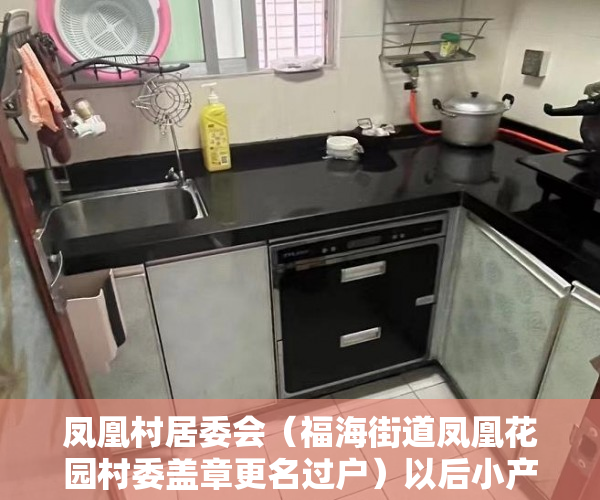 凤凰村居委会（福海街道凤凰花园村委盖章更名过户）以后小产权房怎么处理，