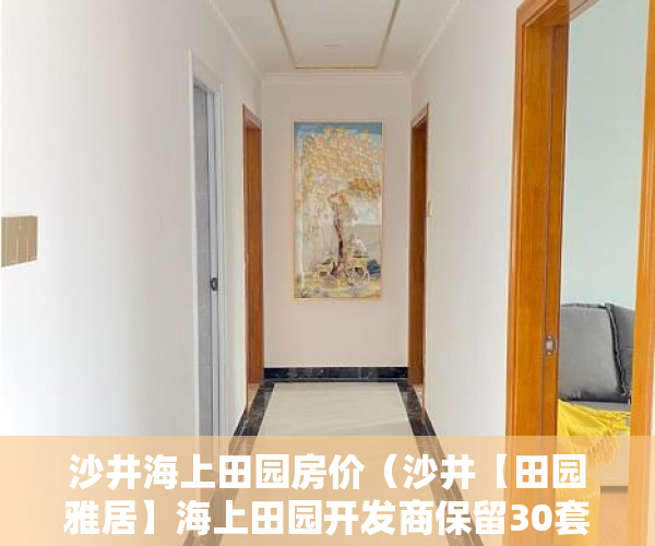 沙井海上田园房价（沙井【田园雅居】海上田园开发商保留30套限量发售！ ）小产权房子怎么办，