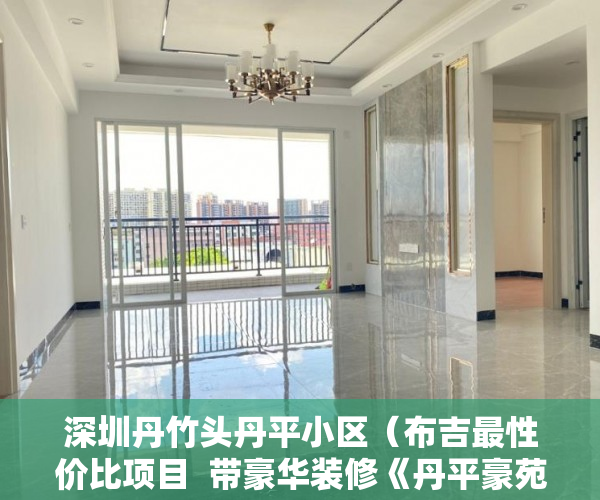 深圳丹竹头丹平小区（布吉最性价比项目  带豪华装修《丹平豪苑》9500㎡起 ）小产权房怎么查，