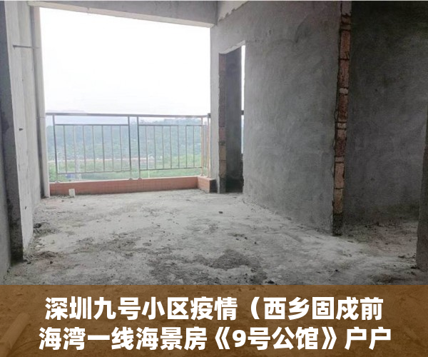 深圳九号小区疫情（西乡固戍前海湾一线海景房《9号公馆》户户精装带阳台 ）小产权房住多久变成自己的，