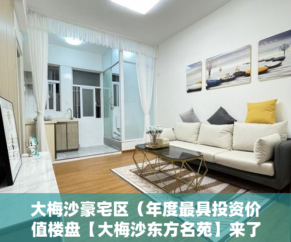 大梅沙豪宅区（年度最具投资价值楼盘【大梅沙东方名苑】来了 ）镇上买小产权房子能住多久，
