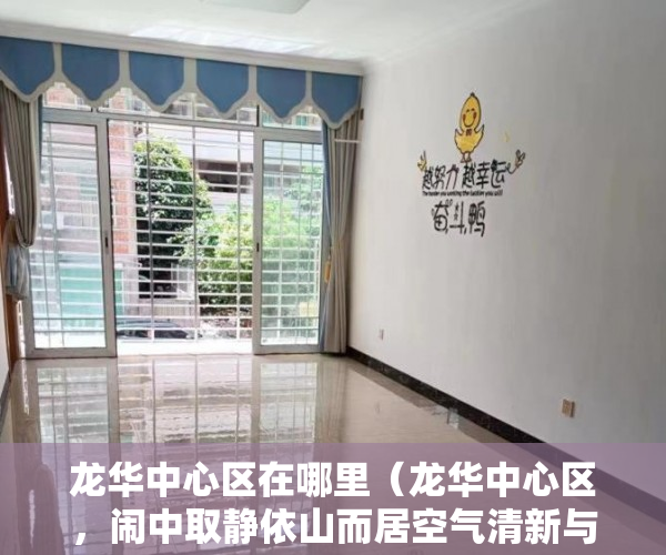 龙华中心区在哪里（龙华中心区，闹中取静依山而居空气清新与公园为邻 ）小产权房证丢失怎么办，