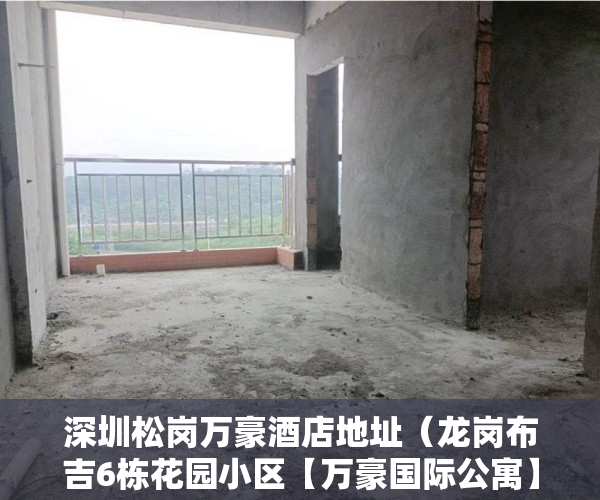 深圳松岗万豪酒店地址（龙岗布吉6栋花园小区【万豪国际公寓】团购优惠5万抵12万 ）小产权大队见证盖章要多久，