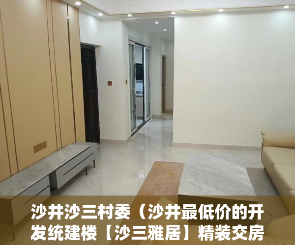 沙井沙三村委（沙井最低价的开发统建楼【沙三雅居】精装交房 ）小产权房子多久收楼，