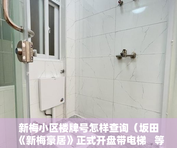 新梅小区楼牌号怎样查询（坂田《新梅豪居》正式开盘带电梯   等你来乘 ）小产权期限多久，