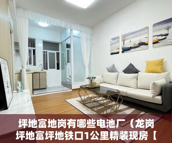 坪地富地岗有哪些电池厂（龙岗坪地富坪地铁口1公里精装现房【创意之城】火爆来袭 ）小产权房多久年，