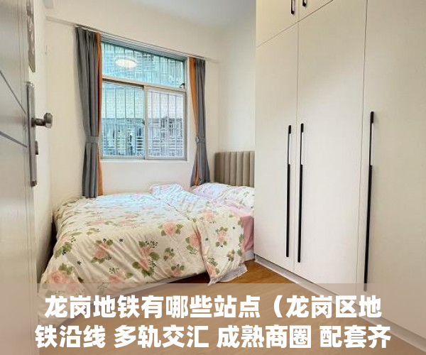 龙岗地铁有哪些站点（龙岗区地铁沿线 多轨交汇 成熟商圈 配套齐全 均价52000 ）小产权房上学怎么报名，