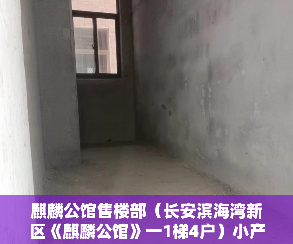麒麟公馆售楼部（长安滨海湾新区《麒麟公馆》一1梯4户）小产权房有多久产权，