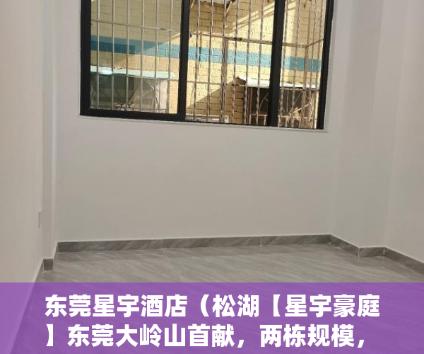 东莞星宇酒店（松湖【星宇豪庭】东莞大岭山首献，两栋规模， ）小产权证过户需多久，