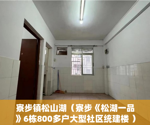 寮步镇松山湖（寮步《松湖一品》6栋800多户大型社区统建楼 ）大产权下来多久可以办小产权，
