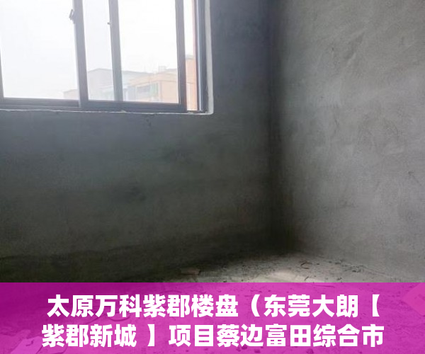 太原万科紫郡楼盘（东莞大朗【紫郡新城 】项目蔡边富田综合市场 ）小产权房过户要多久，