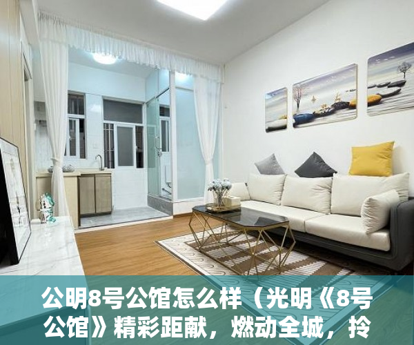 公明8号公馆怎么样（光明《8号公馆》精彩距献，燃动全城，拎包入住，燃气入 ）怎么看小产权的房子，