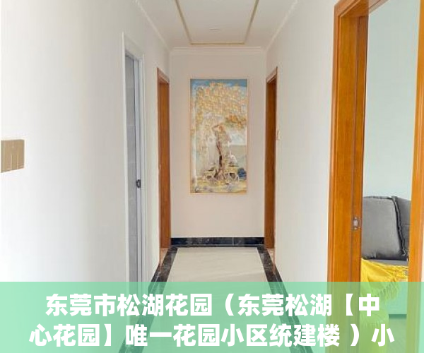 东莞市松湖花园（东莞松湖【中心花园】唯一花园小区统建楼 ）小产权侵占怎么办，