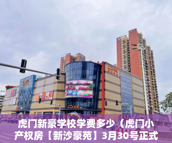 虎门新豪学校学费多少（虎门小产权房【新沙豪苑】3月30号正式开盘起价3680元平 ）农村小产权楼房可以住多久，
