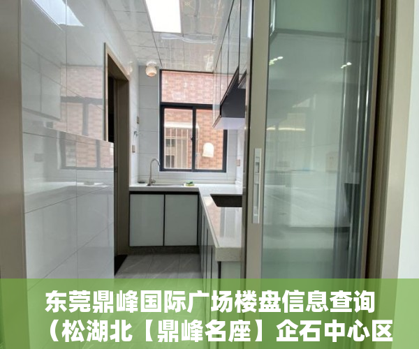 东莞鼎峰国际广场楼盘信息查询（松湖北【鼎峰名座】企石中心区唯一新房发售 ）小产权法院多久，