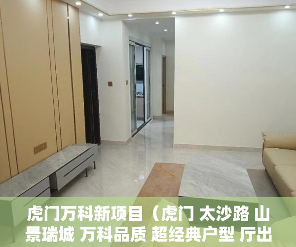 虎门万科新项目（虎门 太沙路 山景瑞城 万科品质 超经典户型 厅出阳台 ）小产权loft贷款多久还清，