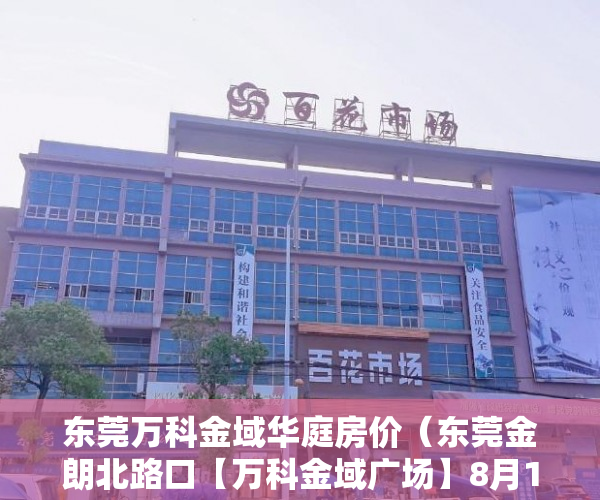 东莞万科金域华庭房价（东莞金朗北路口【万科金域广场】8月10号 ）小产权没有证怎么加名字，