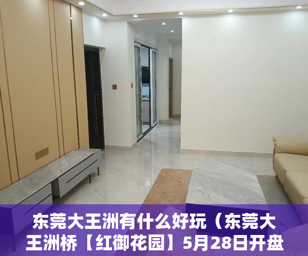 东莞大王洲有什么好玩（东莞大王洲桥【红御花园】5月28日开盘了 ）遭遇拆迁时小产权怎么赔偿，