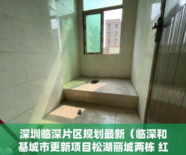 深圳临深片区规划最新（临深和基城市更新项目松湖丽城两栋 红线图内 占地1200平 ）小产权房的居住年限是多久，